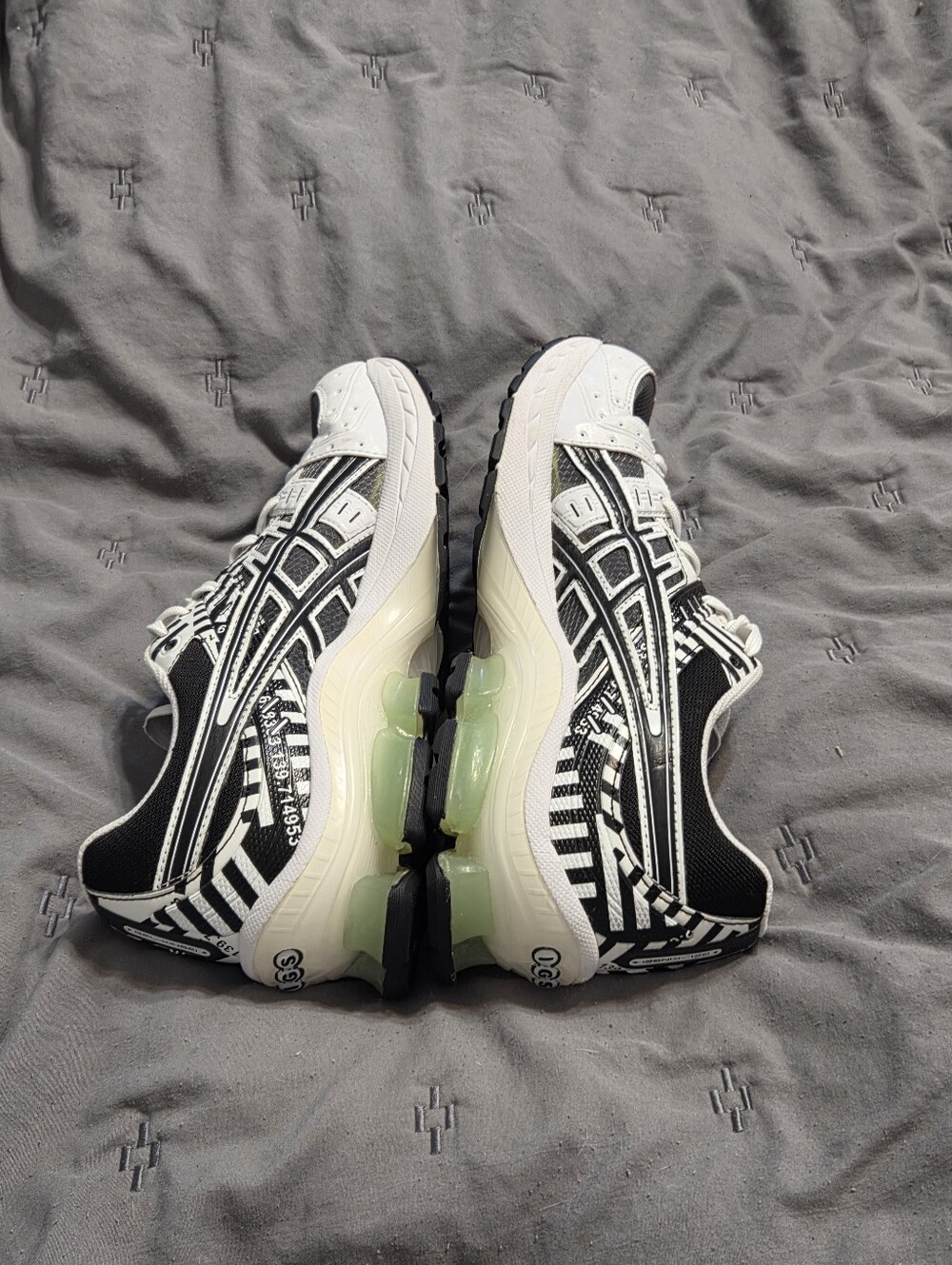 Asics Gel Kinsei OG Black, White Sneakers Size 9 Samaria Tokyo Running Outdoor - Picture 6 of 12